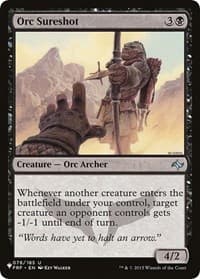 Orc Sureshot - The List Reprints - Magic: The Gathering card