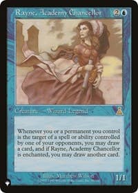 Rayne, Academy Chancellor - The List Reprints - Magic: The Gathering card