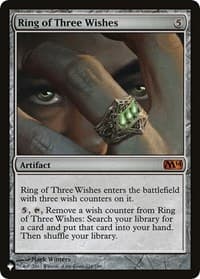 Ring of Three Wishes - The List Reprints - Magic: The Gathering card