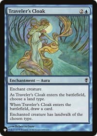 Traveler's Cloak - The List Reprints - Magic: The Gathering card