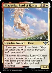 Shadowfax, Lord of Horses - Universes Beyond: The Lord of the Rings: Tales of Middle-earth - Magic: The Gathering card