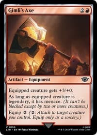 Gimli's Axe - Universes Beyond: The Lord of the Rings: Tales of Middle-earth - Magic: The Gathering card