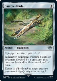 Barrow-Blade - Universes Beyond: The Lord of the Rings: Tales of Middle-earth - Magic: The Gathering card