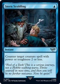 Stern Scolding - Universes Beyond: The Lord of the Rings: Tales of Middle-earth - Magic: The Gathering card