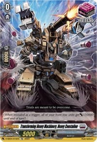 Transforming Heavy Machinery, Heavy Constalion - D-SS04: Stride Deckset - Messiah - Cardfight Vanguard card