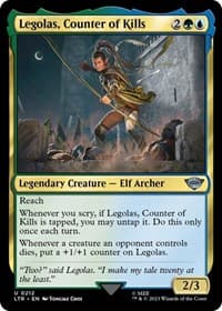 Legolas, Counter of Kills - Universes Beyond: The Lord of the Rings: Tales of Middle-earth - Magic: The Gathering card