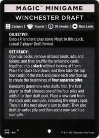 Magic Minigame: Winchester Draft - Phyrexia: All Will Be One - Magic: The Gathering card