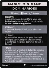 Magic Minigame: Dominarioes - Phyrexia: All Will Be One - Magic: The Gathering card