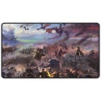 The Lord of the Rings: Tales of Middle-earth Borderless Scene Black Stitched Standard Gaming Playmat for Magic: The Gathering - Ultra Pro Playmats - Playmats card