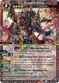 Dragno King - False Gods - Battle Spirits Saga card