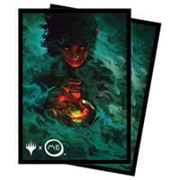 The Lord of the Rings: Tales of Middle-earth Frodo (V2) Standard Deck Protector sleeves for Magic (100-pack) - Ultra Pro Card Sleeves - Card Sleeves card