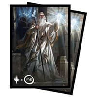 The Lord of the Rings: Tales of Middle-earth Gandalf Standard Deck Protector sleeves for Magic (100-pack) - Ultra Pro Card Sleeves - Card Sleeves card