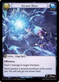 Arcane Blast - Supporter Pack 1 - Grand Archive TCG card