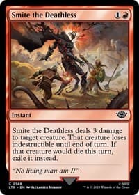 Smite the Deathless - Universes Beyond: The Lord of the Rings: Tales of Middle-earth - Magic: The Gathering card