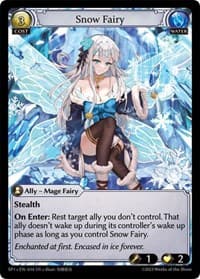 Snow Fairy - Supporter Pack 1 - Grand Archive TCG card