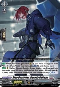 Blue Deathster, Hanada Halfway - D-BT10: Dragon Masquerade - Cardfight Vanguard card