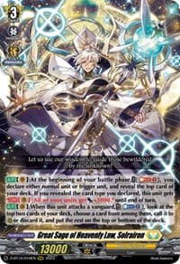 Great Sage of Heavenly Law, Solrairon - D-BT10: Dragon Masquerade - Cardfight Vanguard card
