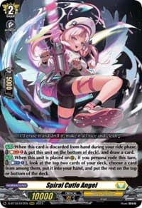 Spiral Cutie Angel - D-BT10: Dragon Masquerade - Cardfight Vanguard card