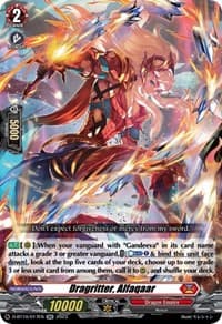 Dragritter, Alfaqaar - D-BT10: Dragon Masquerade - Cardfight Vanguard card