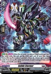 Solide Sturmer - D-BT10: Dragon Masquerade - Cardfight Vanguard card