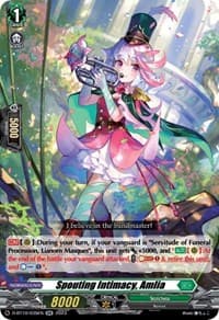 Spouting Intimacy, Amlia - D-BT10: Dragon Masquerade - Cardfight Vanguard card
