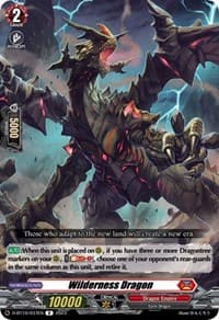 Wilderness Dragon - D-BT10: Dragon Masquerade - Cardfight Vanguard card