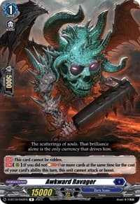 Awkward Ravager - D-BT10: Dragon Masquerade - Cardfight Vanguard card