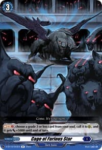 Cage of Furious Star - D-BT10: Dragon Masquerade - Cardfight Vanguard card