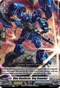 Blue Deathster, Req Gewehnr - D-BT10: Dragon Masquerade - Cardfight Vanguard card