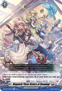 Dispatch! Three Sisters of Cleaning! - D-BT10: Dragon Masquerade - Cardfight Vanguard card