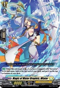 Magic of Water Droplets, Wtater - D-BT10: Dragon Masquerade - Cardfight Vanguard card