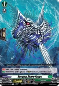 Surging Sharp Fangs - D-BT10: Dragon Masquerade - Cardfight Vanguard card