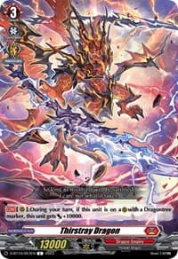Thirstray Dragon - D-BT10: Dragon Masquerade - Cardfight Vanguard card
