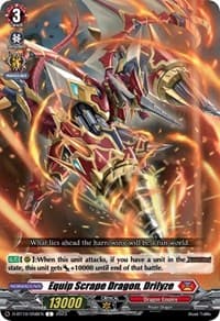 Equip Scrape Dragon, Drilyze - D-BT10: Dragon Masquerade - Cardfight Vanguard card