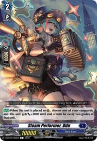 Steam Performer, Ddu - D-BT10: Dragon Masquerade - Cardfight Vanguard card