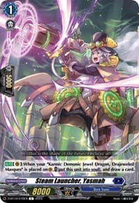 Steam Launcher, Yasmah - D-BT10: Dragon Masquerade - Cardfight Vanguard card