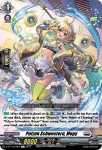 Putzen Schwestern, Mopy - D-BT10: Dragon Masquerade - Cardfight Vanguard card