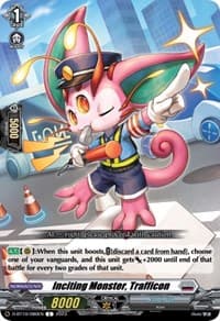 Inciting Monster, Trafficon - D-BT10: Dragon Masquerade - Cardfight Vanguard card