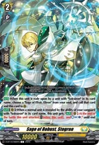 Sage of Robust, Stogron - D-BT10: Dragon Masquerade - Cardfight Vanguard card