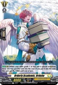 Orderly Academic, Ordelio - D-BT10: Dragon Masquerade - Cardfight Vanguard card