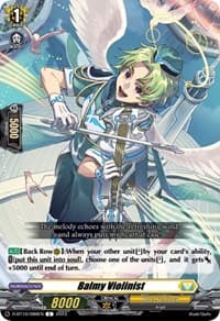 Balmy Violinist - D-BT10: Dragon Masquerade - Cardfight Vanguard card