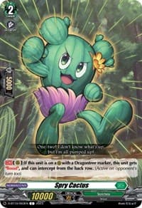 Spry Cactus - D-BT10: Dragon Masquerade - Cardfight Vanguard card