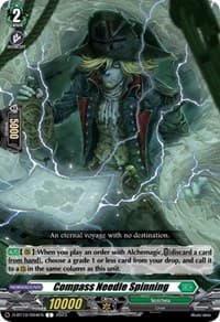 Compass Needle Spinning - D-BT10: Dragon Masquerade - Cardfight Vanguard card