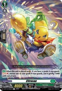 Citrusan - D-BT10: Dragon Masquerade - Cardfight Vanguard card