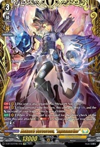 Hexaorb Sorceress, "Aquamarine" (FFR) - D-BT10: Dragon Masquerade - Cardfight Vanguard card