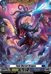 Twin Marvel Dragon (FR) - D-BT10: Dragon Masquerade - Cardfight Vanguard card