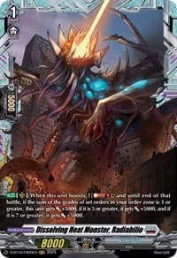 Dissolving Heat Monster, Radiabilio (FR) - D-BT10: Dragon Masquerade - Cardfight Vanguard card