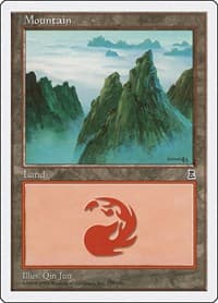 Mountain (175) - Portal Three Kingdoms - Magic: The Gathering card