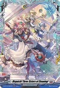 Dispatch! Three Sisters of Cleaning! (FR) - D-BT10: Dragon Masquerade - Cardfight Vanguard card