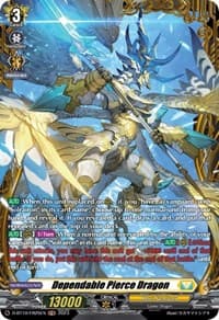 Dependable Pierce Dragon (FR) - D-BT10: Dragon Masquerade - Cardfight Vanguard card